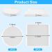 Thickened Coaster & Candle Holder Resin Molds - 4pc Set for DIY Epoxy Resin Casting and Home Decor - Buy Online on GoSupps.com