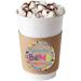Polka Dot Kraft Happy Birthday Hot Cocoa Bomb Sticker Labels - 40 2 Circle Stickers by AmandaCreation - Buy Online on GoSupps.com