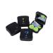 Lalafina 4er box Contact lens container and solution contact lens-mirror housing eye contact case contact lens box storage container for contact lenses contact tweezers contact lens holder