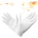 Angoily 20 Pairs Beauty Hand Gloves Cotton Gloves Cooking Prep Gloves Paraffin Hand Mitts Moisturizing Gloves Meal Prep Gloves Hand Moisturizer Gloves Mittens White Gloves Short Work - Buy Online on GoSupps.com