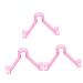 NOLITOY 3pcs Lip Muscle Trainer Slimming Exerciser Face Exerciser Mouth Muscle Massager Oral Exerciser Lips Shaper Lips Mouth Tightener Mouth Muscle Exerciser Lip Exerciser 9.30X7.70X1.50CMx3pcs Pinkx3pcs