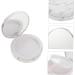 BIUDECO 4 Pcs Storage Box Cosmetic Travel Containers Empty Cushion Compact Case Powder Puff Case - Buy Online on GoSupps.com