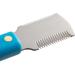 GROOM PROFESSIONAL Stripping Knife for Dogs - Hand Stripping Knife for Grooming - Professional Hair Stripping - Ideal for Medium Thickness Coats - Comfortable Grip Handle Fine/Coarse - Buy Online on GoSupps.com