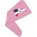 Dominican Republic Flag Microfiber Hair Towel Wrap for Women - Super Absorbent 10x26 Inch Hair Turban with Button - Buy Online on GoSupps.com
