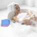 ADERTOS 2 PCS Back Scrubber for Shower Exfoliating Loofah Back Washers Deep Exfoliating Towel Cloth Double Side Scrubbing Strap Body Bath Sponge Elastic Backwash Belt Pad with Handles for Men Women - Buy Online on GoSupps.com
