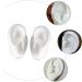 Ultechnovo Silicone Ear Holders - 3 Pairs for Helix Jewelry & Acupuncture Exercise Tool - Buy Online on GoSupps.com