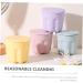 minkissy 10 Sets Pp Washing Bowl Silicone Rinsing Bowl Brush Cleaning Tool Make Brush Cleaning Bowl Cosmetic Scrubber Mat Brush Clean Bowl Cleaner Silica Gel Makeup Brush - Buy Online on GoSupps.com