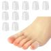 HioIoiH Pinky Gel Toe Sleeves Protectors 10 Pack for Blister Corn Calluses Relief Pain from Bunions Friction Hammer Toe Covers Reduce Friction