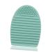 FRCOLOR Silicone Makeup Brush Cleaner Pad - Efficient Cleaning Mat for Makeup Brushes - Medium Green - Buy Online on GoSupps.com