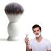 NHPY 1 Article shaving brush razor brush men roof hair men shaving brush facial beard hair cleaning shaving tool shaving brushes soap soap foaming razor (white)