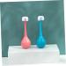Partykindom 2-Pack Children's Silicone Toothbrush Tumblers - Gentle Mouth Cleaning - Buy Online on GoSupps.com