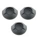 E-outstanding 3pcs Golf Putting Cup 19x23cm Plastic Golf Training Cups Outdoor Training Aids Supplies, Black