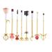 8PC Sailor Moon Makeup Brush Set - Softborn Blending Brushes & Pink Bag | International Shipping Available - Buy Online on GoSupps.com