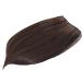 Real HuMale Clip in Bangs Black One Piece Hair Side Swept Clip in Fringe Bangs Hair Extensions 1 Pc
