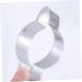 MAGICLULU Cookie Cutters 6 Pcs Fondant Cookies Mold Stainless Steel Cake Cookie Mold M Silver - Buy Online on GoSupps.com