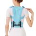 Adjustable Posture Corrector Back Support Shoulder Brace Support Back Belt for Men Women Improve Shoulder(Blue S code) S code Blue