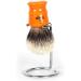 Epsilon Butterscotch Shaving Brush - Silver Badger Tip 50/26 mm | Premium Quality for a Luxurious Shave - International Shipping Available - Buy Online on GoSupps.com