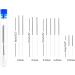 1 Set 3D Printer Nozzle Cleaning Tool Cleaning Brush Tweezers and Cleaning Needle Pin 3D Printer Cleaner Storage Box - Buy Online on GoSupps.com