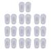 Unfairzq 10 pairs of silicone glasses soft nose pads on nose pads glasses massage for health care anti-slip tools for sunglasses nasal pads made of silicone