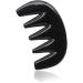 Rosenice Large Tooth Gua Sha Massage Tool - Ultra Smooth Edge Black Horn Comb for Relaxation & Skincare - Buy Online on GoSupps.com