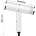 Hair Dryer High Fast Hair Dryer 3 Levels Temperature Dry Hair Dryer 800w Heat Resistant Conditioning Hair Dryer Lightweight Blower Hair Dryer with Styling Nozzle Blow Dryer for Women White - Buy Online on GoSupps.com