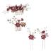 1 Set Hairpin Hair Comb Zinc Alloy Women's Wedding