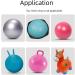 Cafurty 10 Pcs Yoga Ball Plug Replacement Kit for Fitness Exercise Sport | Inflatable Bed Pool Air Stopper Plug Pins - Buy Online on GoSupps.com