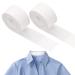 2 Roll Disposable Collar Protector Sweat Pads, Self-adhesive Shirt Collar Protector Comfortable Collar Sweat Pads Shirt Neck Liner Invisible Protector Hat Sweat Liner Against Sweat Stains