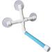 Portable Bird Shower Perch - Suction Cup Window Wall Stand for Parrots, Macaws, Cockatoos - Ideal for African Greys, Budgies - Buy Online on GoSupps.com
