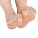 2 x Silicone Toe Separator Hallux Valgus Friction Protection Ball Protection Crow Toe