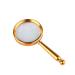 Protable 10x Glass Handheld Hd Reading Watch Repair Ancient Text Playback Recognition Metal Magnifier Made in China