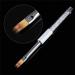 1PC UV Gel Nail Brush with Rhinestone Handle - Nylon Ombre Art Painting Pen for Pro Nail Design & Gradient Color - Buy Online on GoSupps.com