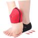 Beavorty Silicone Heel Protector Black 5 Pairs - Comfortable Heel Support for Exercise | Ankle Pad Brace for Ankle Support - Buy Online on GoSupps.com