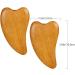 Buy Healifty 2pcs Facial Scraping Tablets - Wooden Gua Sha Massage Tools for Skin Care & Facial Lifting - International Shipping Available - Buy Online on GoSupps.com