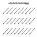 Reaction Tackle Lead Nail Weights for Plastic Worms Wacky Rig Neko Rig and Bass Fishing - 25-Pack B: 25-PACK (1/16oz)
