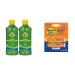 Banana Boat Soothing After Sun Gel with Aloe Twin Pack 16oz each & Sport Ultra SPF 50 Lip Sunscreen Twin Pack Travel Size Sunscreen for Lips 2 Pack