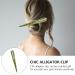 Shop Lurrose Acrylic Duck Beak Hair Clips - Long Green Salon Style Clips for Effortless Hair Styling - Buy Online on GoSupps.com