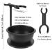 SANWA Deluxe Matte Black Shaving Brush Razor Stand Set with Soap Bowl - Perfect Gifts for Dad, Boyfriend, Husband - Buy Online on GoSupps.com