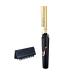 Electric Hot Comb Hair Straightener Comb Ceramic Pressing Comb for Black Hair Wigs with Anti Scald Case Voltage and 60 Min Auto ShutOff for Long Hair (Gold One Size) One Size Gold
