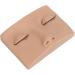 Vivid Half Face Makeup Head with 3 Pairs Removable Eyelids for Lash Extensions Practice Compact Lightweight Suitable for Display (Skin Color) - Buy Online on GoSupps.com