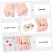 Bunion Toe Separators 6 Pairs - Silicone Gel Sleeves for Men & Women - Bunion Correctors & Toe Separators - 2.7x2.2cm - 3pcs - Buy Online on GoSupps.com