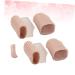 JEWEDECO Toe Separators for Overlapping Toes - 4 Pcs Cushioned Toe Alignment Spacers for Bunions, Hammer Toe, Hallux Valgus - Protective Case Included - Buy Online on GoSupps.com