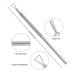 LIUJZZJ Stainless Steel Cuticle Nippers & Pusher - Precision Cuticle Remover for Fingernails & Toenails | Beauty Tool for Professional Results - Buy Online on GoSupps.com