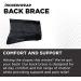 Buy INCREDIWEAR Back Brace - Black XXX-Large for Pain Relief | Lightweight & Comfortable - International Shipping Available - Buy Online on GoSupps.com