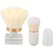 Transparent Handle Powder Brush Capsule Shape Brush Small Powder Brush Unscented for Powder - Buy Online on GoSupps.com