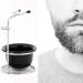 Color Set Beard Bowl Stand for Men | Grooming Manual Shaving Brush - One Size - Black - Buy Online on GoSupps.com