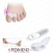 Pedimend Silicone Gel Toe Separator - Hallux Valgus Relief Pain Prevention for Men & Women - 2 Pairs Included - Buy Online on GoSupps.com