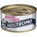 Nostromo Tonno al Naturale Basso Pack of 5 cans of low salt natural tuna 3 cans of 70 g + 1 sachet of free Felce Azzurra talcum powder sachet of 100 g - Buy Online on GoSupps.com