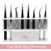 8 Holes Marble Pattern Tweezers Holder Bracket - Acrylic Makeup Accessories for Eyelash Extensions by Gemerry | Pink Tweezer Holder - Buy Online on GoSupps.com