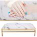 SH-RuiDu Nail Art Hand Pillow PU Leather Manicure Arm Rest Cushion for Nail Art Salon Home White - Buy Online on GoSupps.com